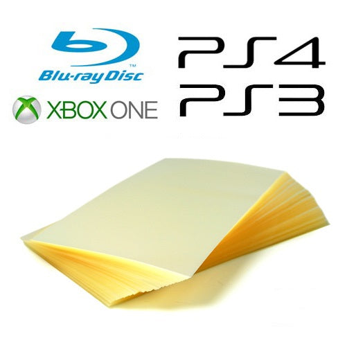 Repack-It Over-Wrap Sheets for Blu-ray, PS5, PS4, PS3 and Xbox One Cases